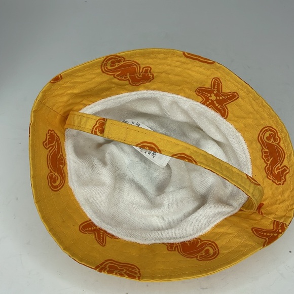 New Disney Parks Beach Sun Hat Infant Size ~ Mickey Mouse Yellow ~ Just Chillin' - Picture 8 of 15